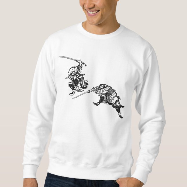 Sudadera Samurai 2 del manga de Hokusai (Anverso)
