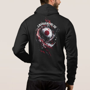 Sudadera samurái azul