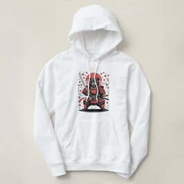 Sudadera Samurai Bear Adult Pullover Hoodie