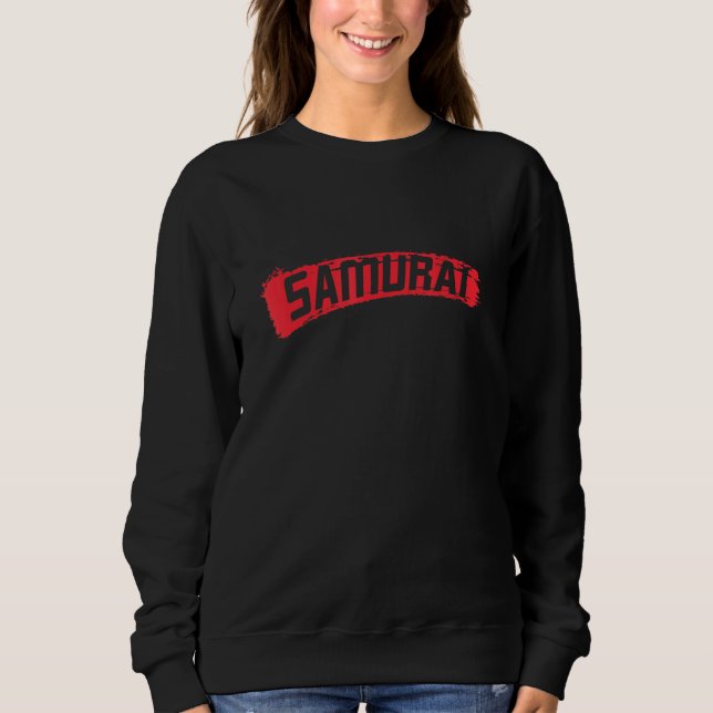 Sudadera Samurai Fighter (Anverso)