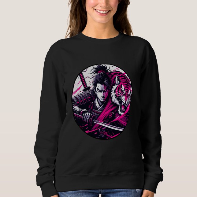 Sudadera Samurai Japanese Encounter Anime Meets Samurai In  (Anverso)
