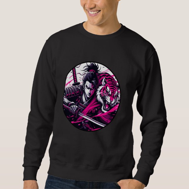 Sudadera Samurai Japanese Encounter Anime Meets Samurai In  (Anverso)