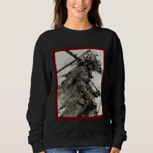 Sudadera Samurái Japonés Luchador Vintage Retro