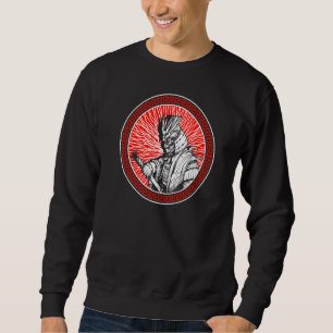 Sudadera Samurai Japonés Ninja Japón Guerrero Shinobi Marti