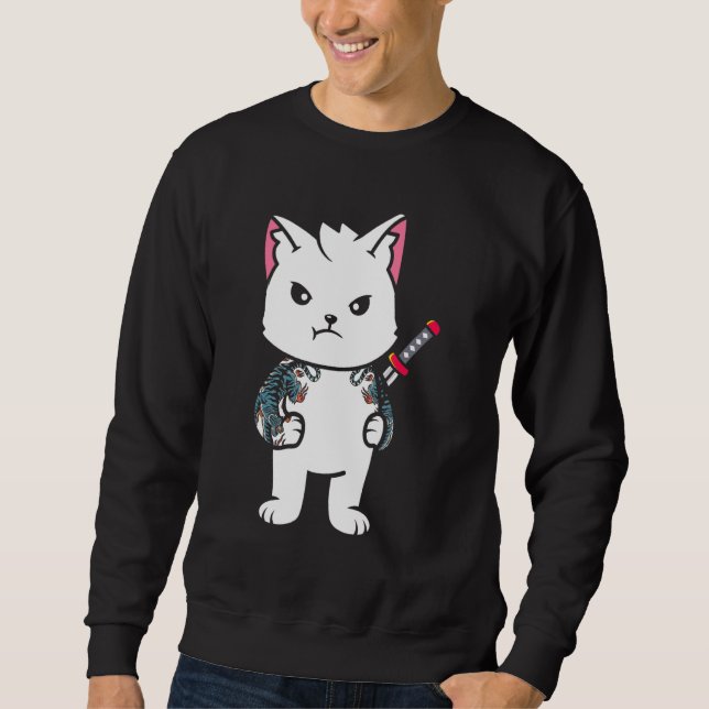 Sudadera Samurai Ninja japonés Ca Samurai Ninja C (Anverso)