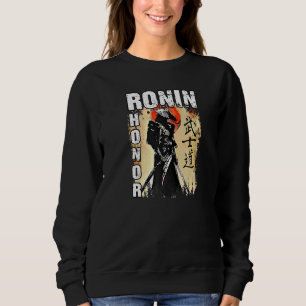 Sudadera Samurai Ronin Gorra de paja luchador de espadas en
