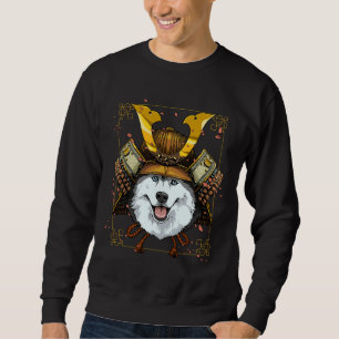 Sudadera Samurai Siberian Husky Dog Warrior Samurai