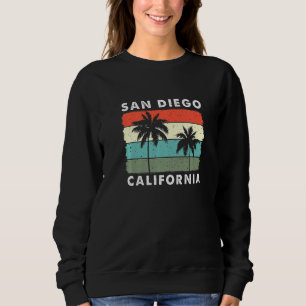 Sudadera San Diego CA California retro surfista vintage EE.