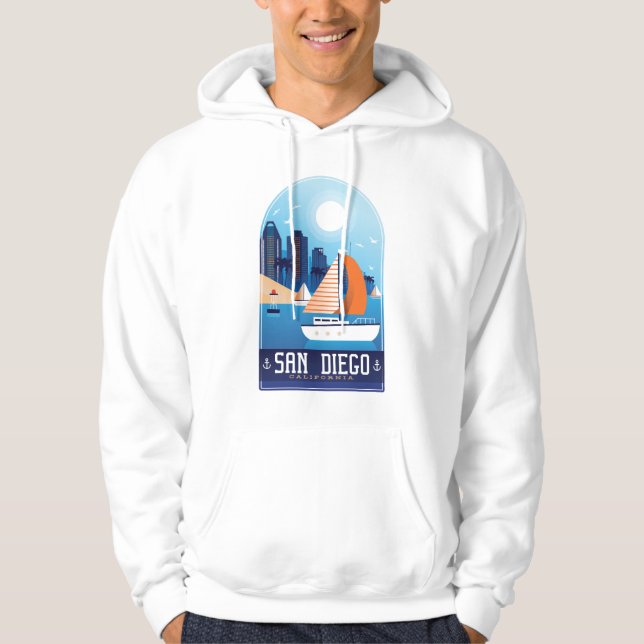 Sudadera  San Diego California (Anverso)