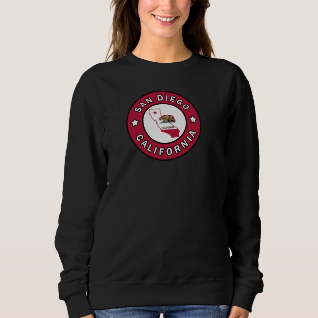 Sudadera San Diego California (Anverso)