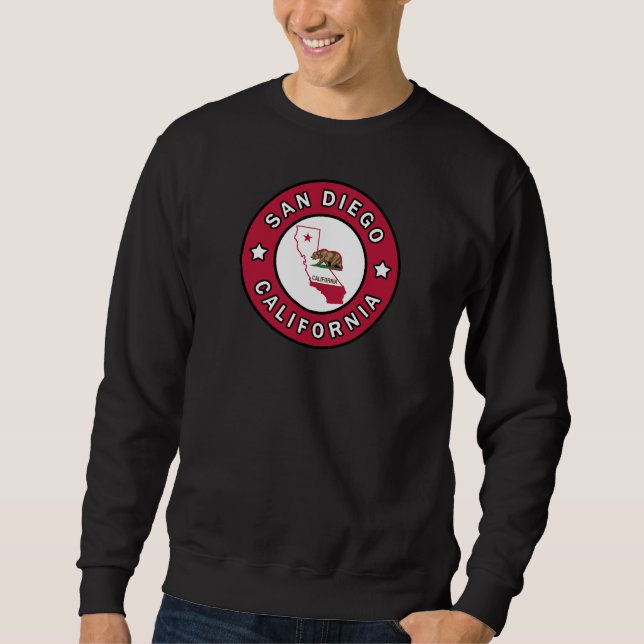Sudadera San Diego California (Anverso)