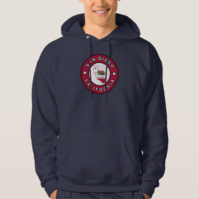 Sudadera San Diego California (Anverso)