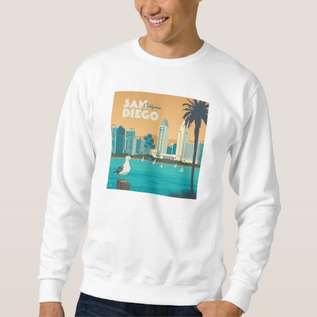 Sudadera San Diego, California (Anverso)