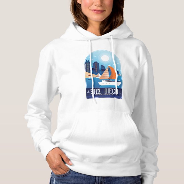 Sudadera  San Diego California (Anverso)