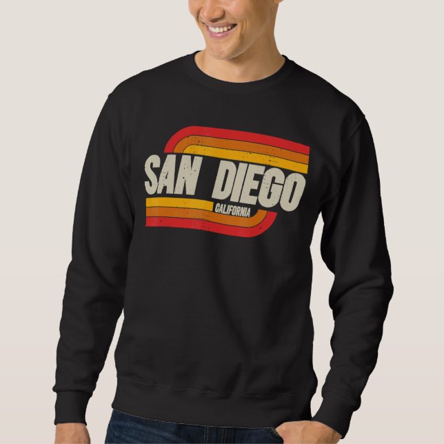 Sudadera San Diego California Ca City Vintage (Anverso)
