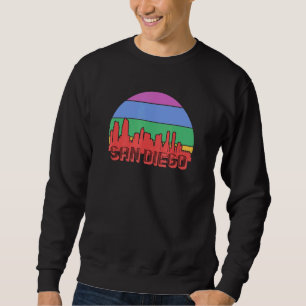 Sudadera San Diego California estilo 70 de la ciudad de Ret