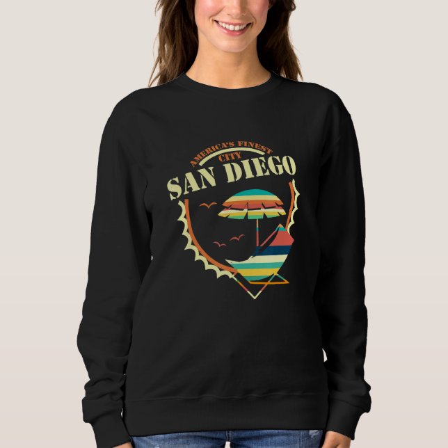 Sudadera San Diego California, la mejor ciudad de los Estad (Anverso)