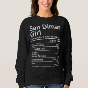 Sudadera San Dimas Chica Ca California Funny City Home Root