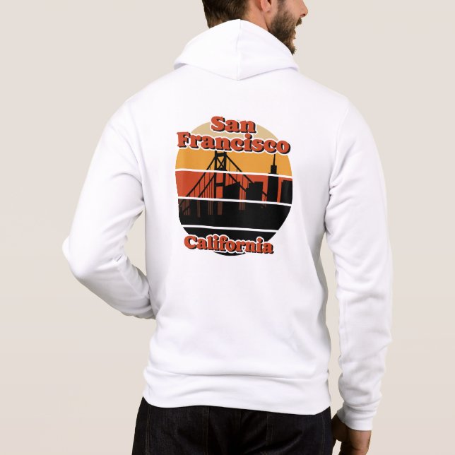 Sudadera San Francisco, California (Reverso)