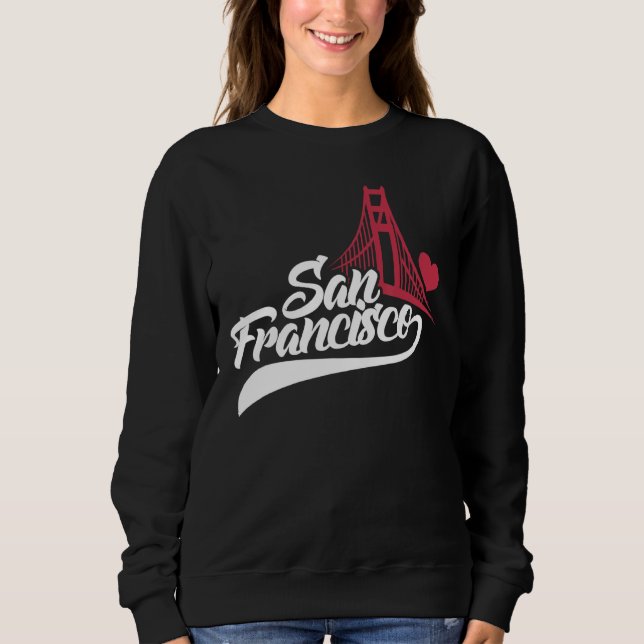 Sudadera San Francisco California Bridge Ca Usa Travel (Anverso)