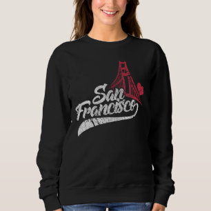 Sudadera San Francisco California Bridge Ca Usa Travel Dist