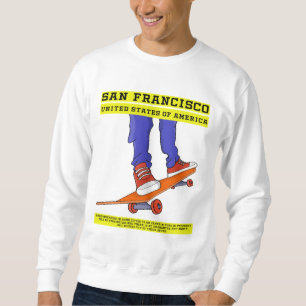 Sudadera San Francisco, USA Skate