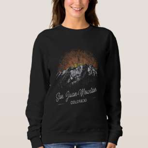 Sudadera San Juan Montaña Colorado Senderismo Vintag al air