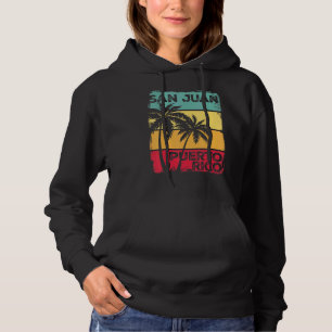 Sudadera San Juan Puerto Rico Viejo Sol Retro 70