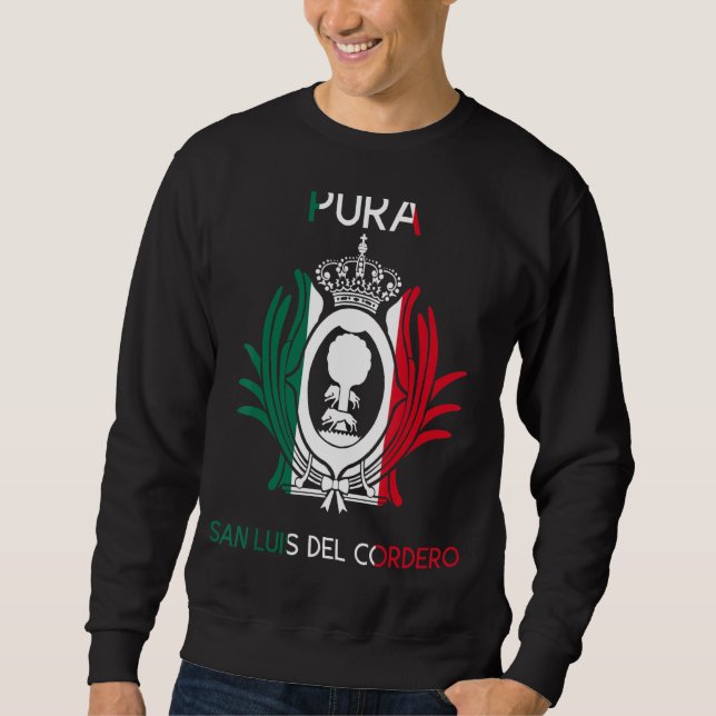Sudadera San Luis Del Cordero Durango Estado México Escudo (Anverso)