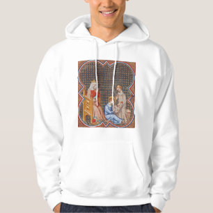 Sudadera San Luis IX de Francia Patrono de Reyes Arte