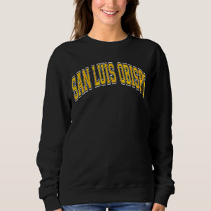 Sudadera San Luis Obispo California Ca Varsity Style Amber
