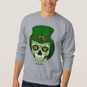 Sudadera san patricus cráneo de azúcar