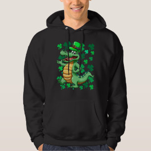 Sudadera San Patrón Día El Liligador Lucky Leprechaun Cute
