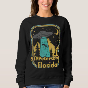 Sudadera San Petersburgo Florida Ufo Alien Hunter Estado 80