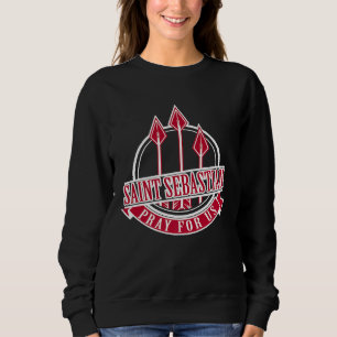 Sudadera San Sebastián Tiro con arco Arquero Católico Sant