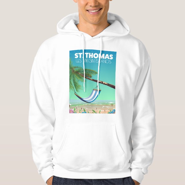 Sudadera San Tomás Islas Vírgenes de EE. UU. (Anverso)