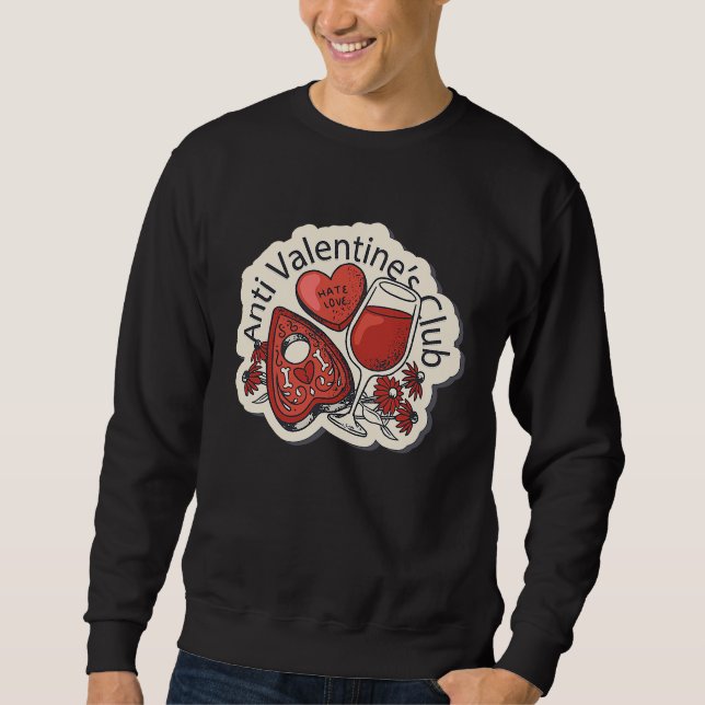 Sudadera San Valentín de San Valentín masculino (Anverso)