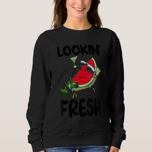 Sudadera Sandía de aspecto fresco a las mujeres les encanta