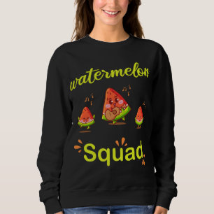 Sudadera sandía - Fruta divertida del quad de la sandía