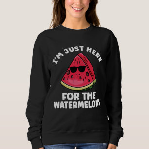 Sudadera Sandía Fruta Melón Adorable  Verano para Hombres M