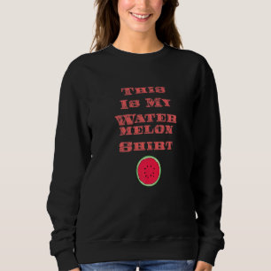 Sudadera Sandía Frutas Tropicales de Verano