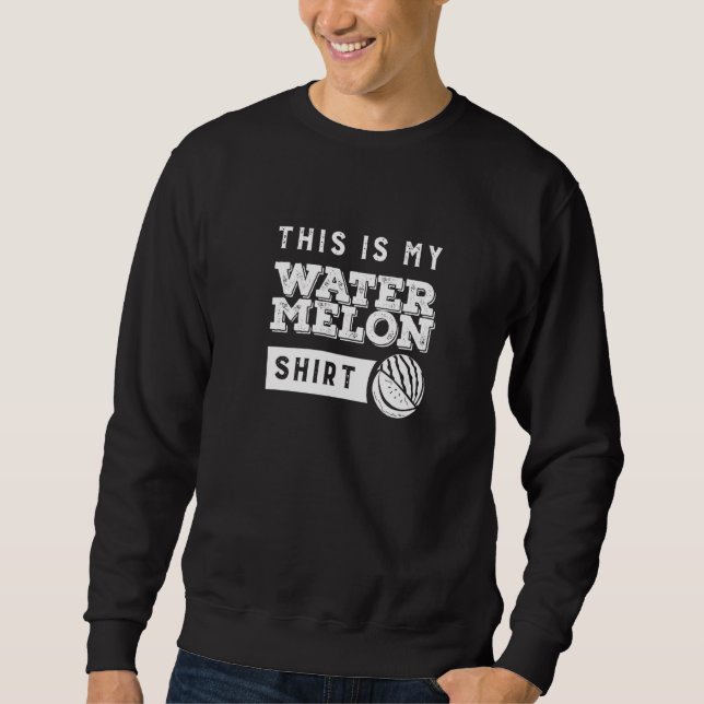 Sudadera Sandía Frutas Tropicales de Verano  1 (Anverso)