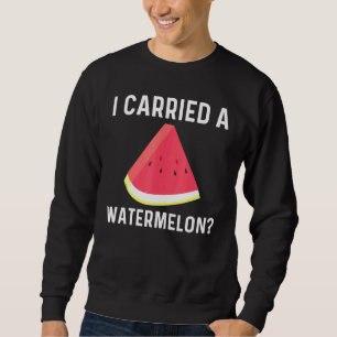Sudadera sandía Guay Para Hombres Fruta De Melón Rojo