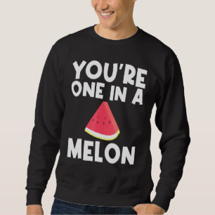 Sudadera sandía Guay Para Hombres Fruta De Melón Rojo