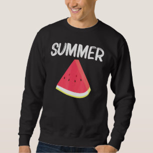 Sudadera sandía Guay Para Hombres Fruta De Melón Rojo
