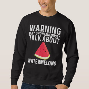Sudadera sandía Guay Para Hombres Fruta De Melón Rojo