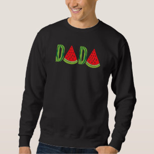 Sudadera Sandía  Hola Vacaciones de Verano Fruta Tropical