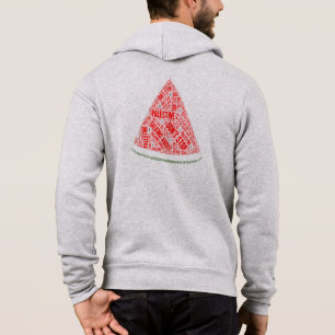Sudadera sandía No dejes de hablar de Palestina