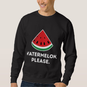 Sudadera sandía Por Favor Vaca Familia De Verano De Frutas