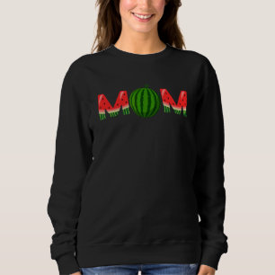 Sudadera Sandía Tropical De Verano Fruta Madre Mamá